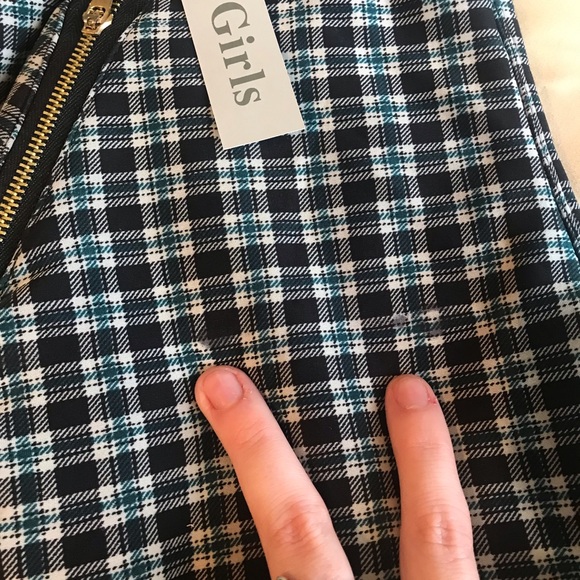 Plaid fleece lined leggings! - Picture 2 of 5